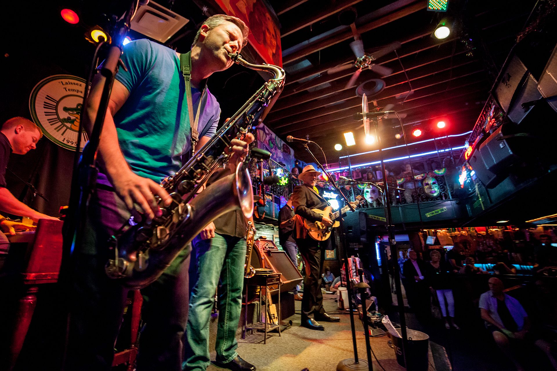 Band at Bourbon Street Blues and Boogie Bar